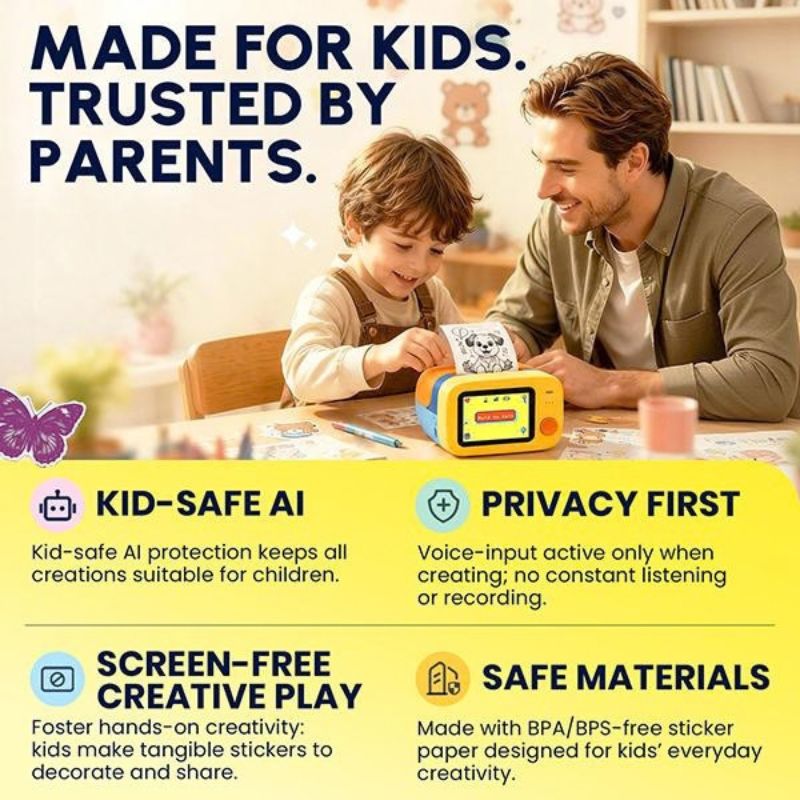 Kiddoora StickerPop Say It. Print It. Create It.
