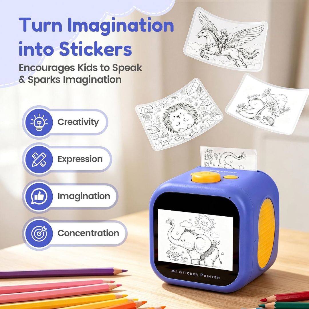Magic Sticker Maker™  Say It. Print It. Create It.