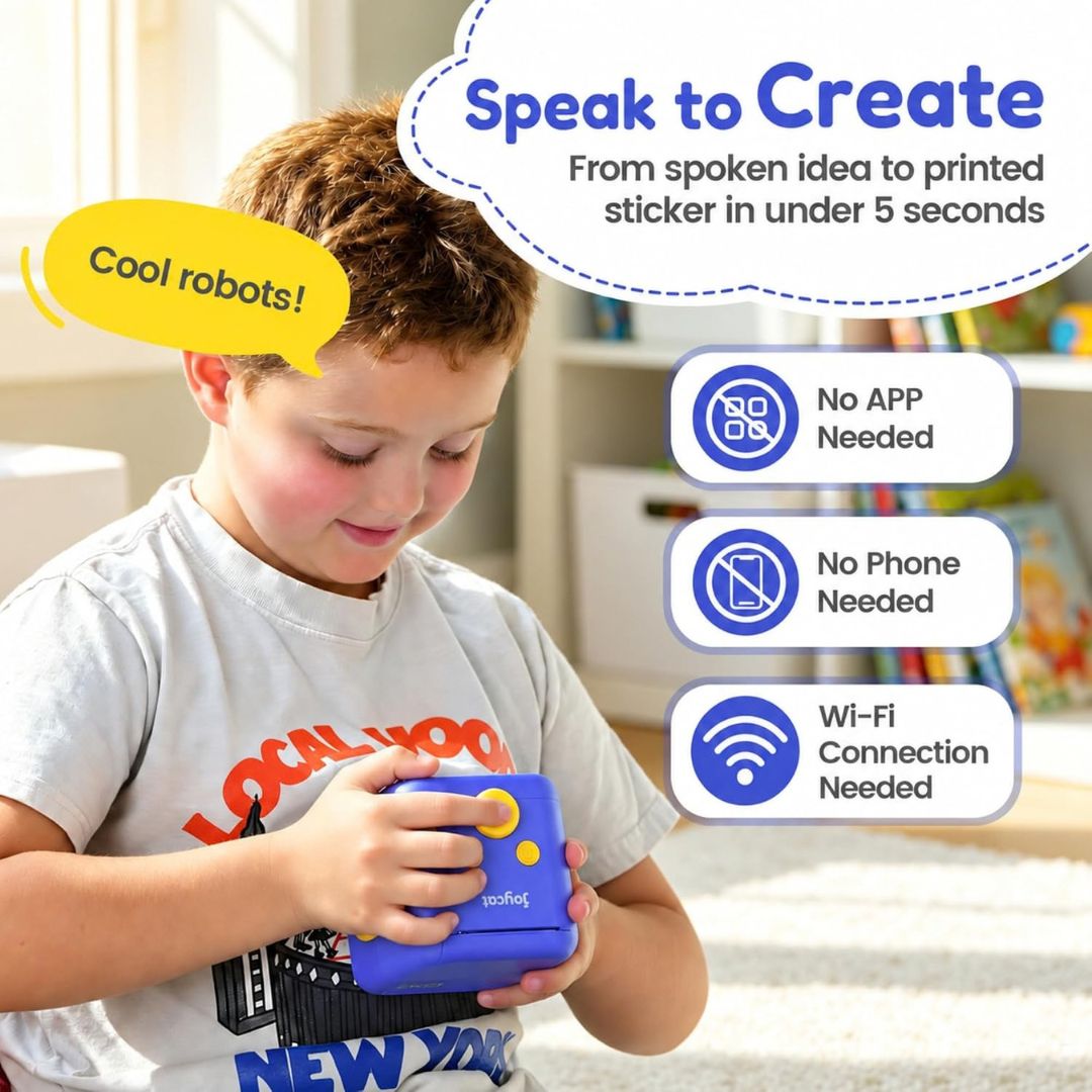 Magic Sticker Maker™  Say It. Print It. Create It.