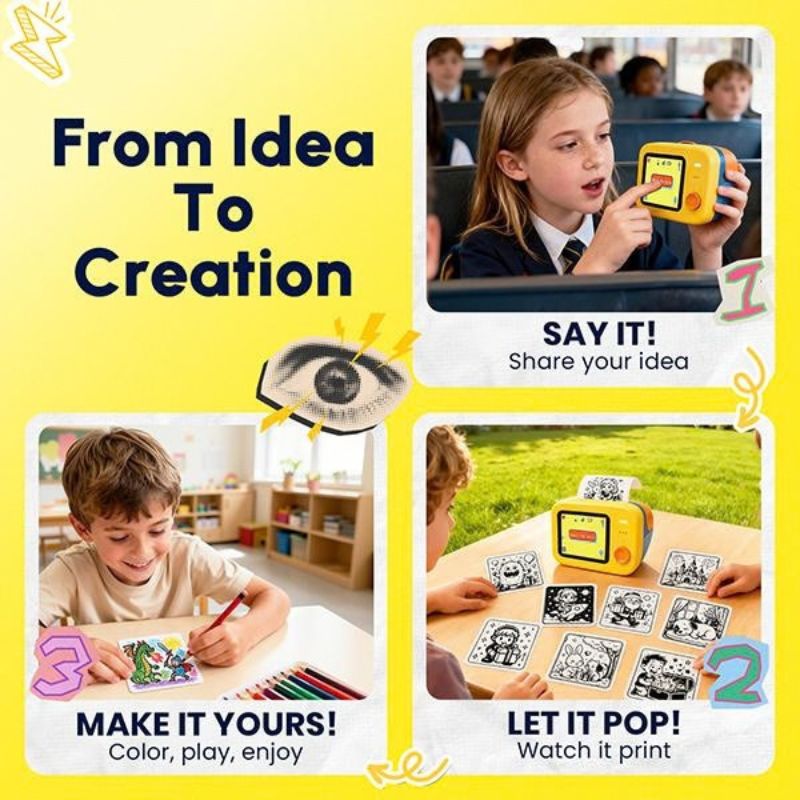 Kiddoora StickerPop Say It. Print It. Create It.