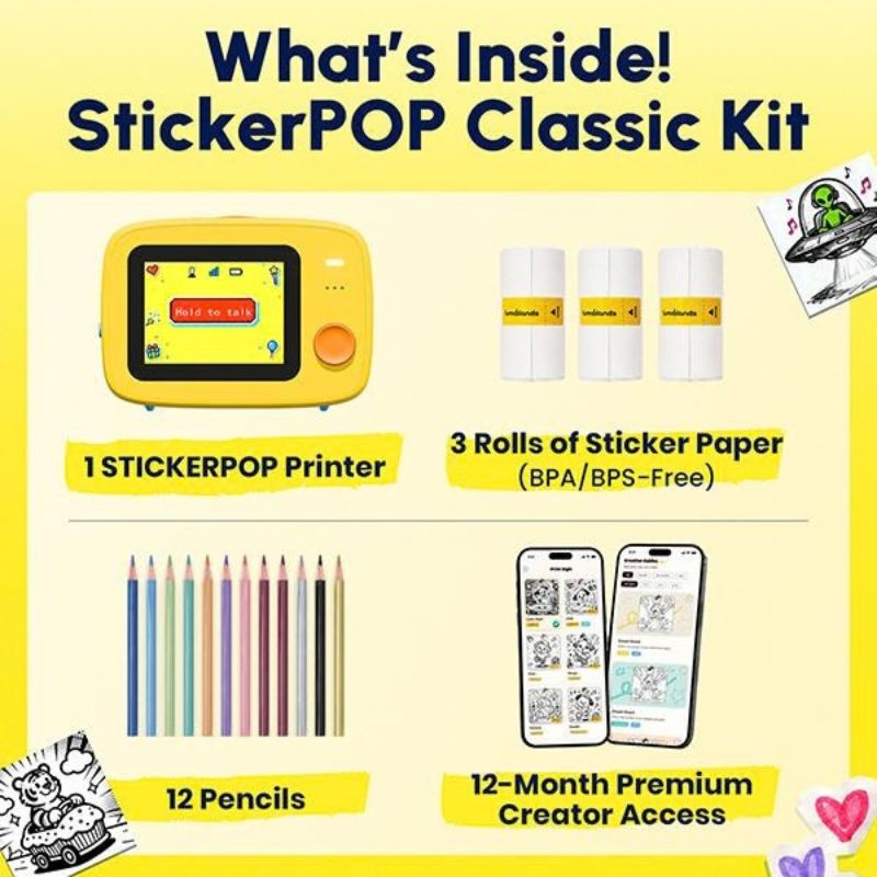 Kiddoora StickerPop Say It. Print It. Create It.