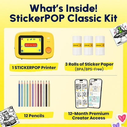 Kiddoora StickerPop Say It. Print It. Create It.