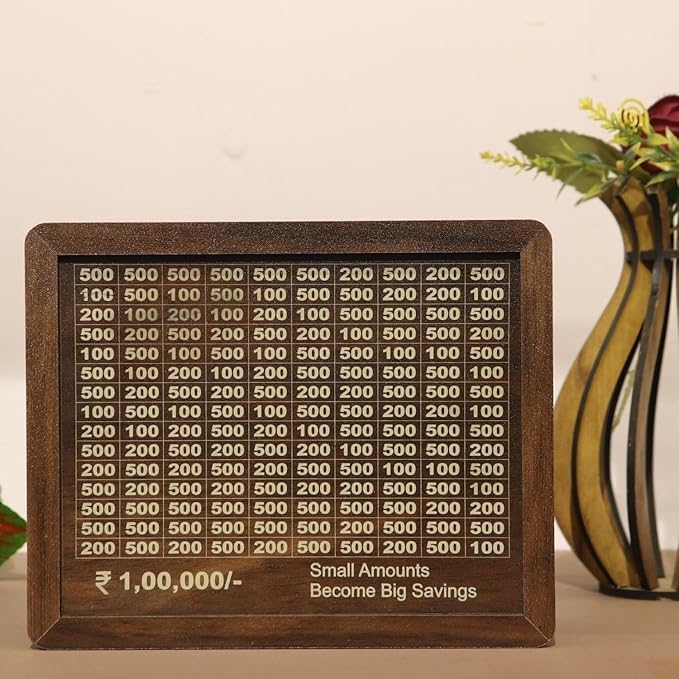 Smart Savings Box | ₹1,00,000 Challenge Piggy Bank Smart Savings Box | ₹1,00,000 Challenge Piggy Bank