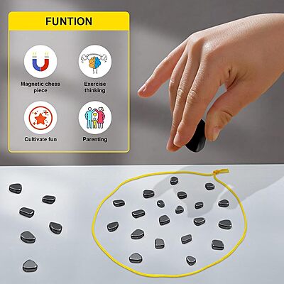 Kluster Magnetic Puzzle Board Game for Kids & Adults, Kluster Magnetic Puzzle Board Game for Kids & Adults,