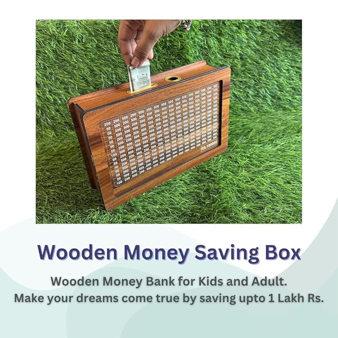 Smart Savings Box | ₹1,00,000 Challenge Piggy Bank Smart Savings Box | ₹1,00,000 Challenge Piggy Bank