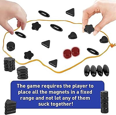 Kluster Magnetic Puzzle Board Game for Kids & Adults, Kluster Magnetic Puzzle Board Game for Kids & Adults,