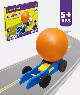 DIY Air-Powered Balloon Car Toy DIY Air-Powered Balloon Car Toy