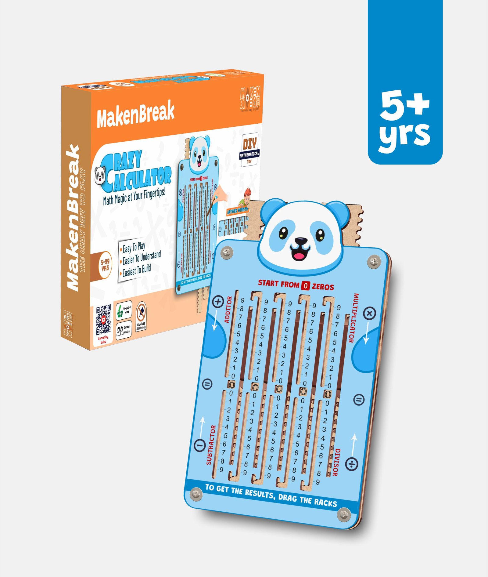 Crazy Calculator – DIY Wooden Math Machine | Add, Subtract, Multiply & Divide with Gear-Driven Fun Crazy Calculator – DIY Wooden Math Machine | Add, Subtract, Multiply & Divide with Gear-Driven Fun