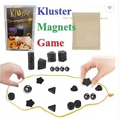 Kluster Magnetic Puzzle Board Game for Kids & Adults, Kluster Magnetic Puzzle Board Game for Kids & Adults,