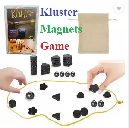 Kluster Magnetic Puzzle Board Game for Kids & Adults, Kluster Magnetic Puzzle Board Game for Kids & Adults,